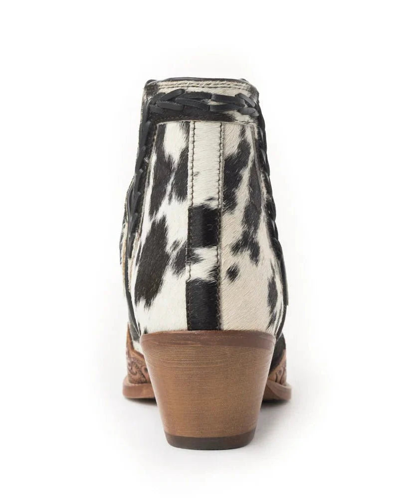 Georgina Hair-On Hide Booties by Myra Bag