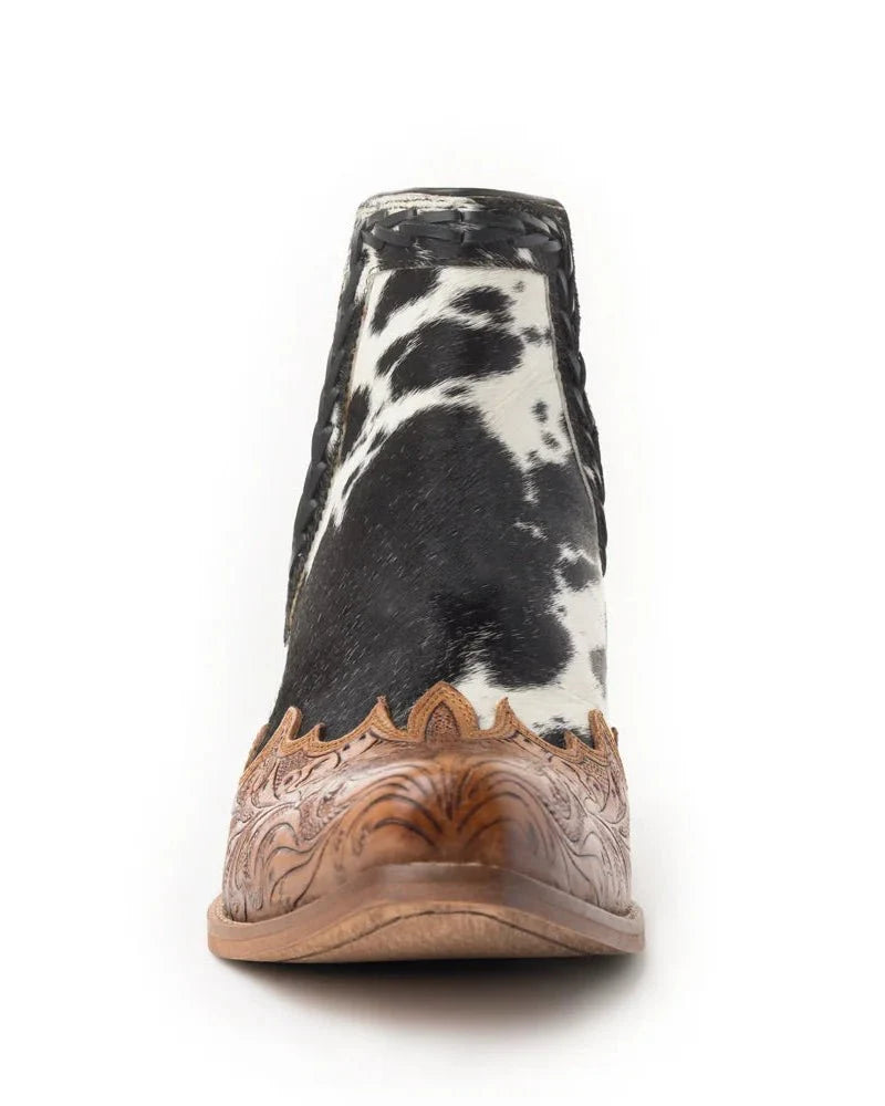 Georgina Hair-On Hide Booties by Myra Bag