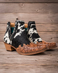 Georgina Hair-On Hide Booties by Myra Bag