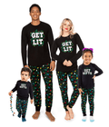 Matching Get Lit and Get Gifts Family Pajamas