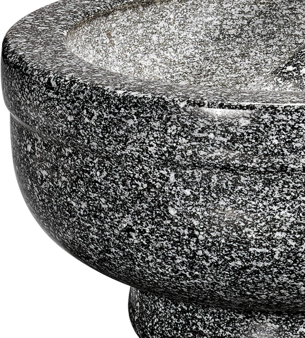 Cilio Giant Granite Mortar & Pestle, 5-Inch Height
