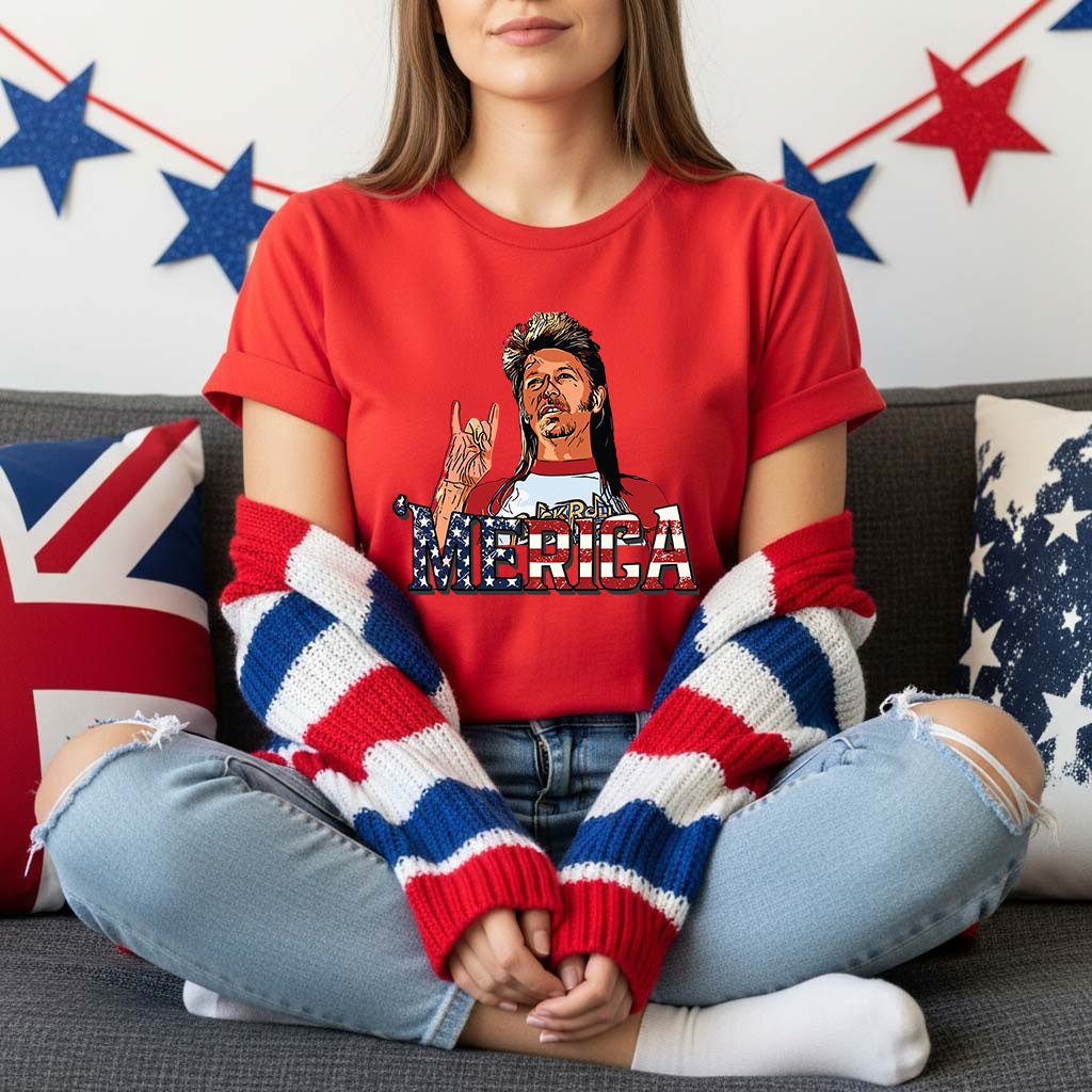Joe Dirt Simple Loose Round Neck Ladies T-Shirt