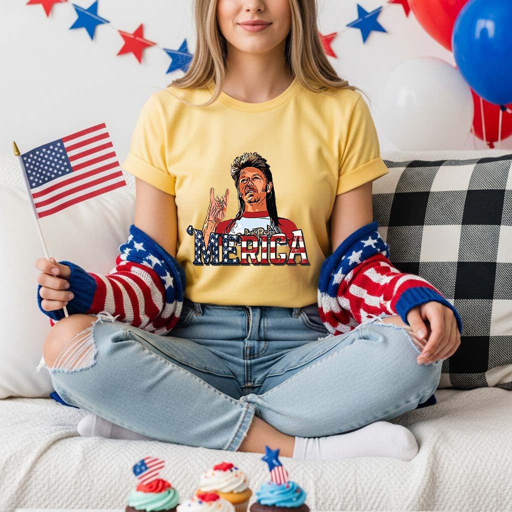 Joe Dirt Simple Loose Round Neck Ladies T-Shirt