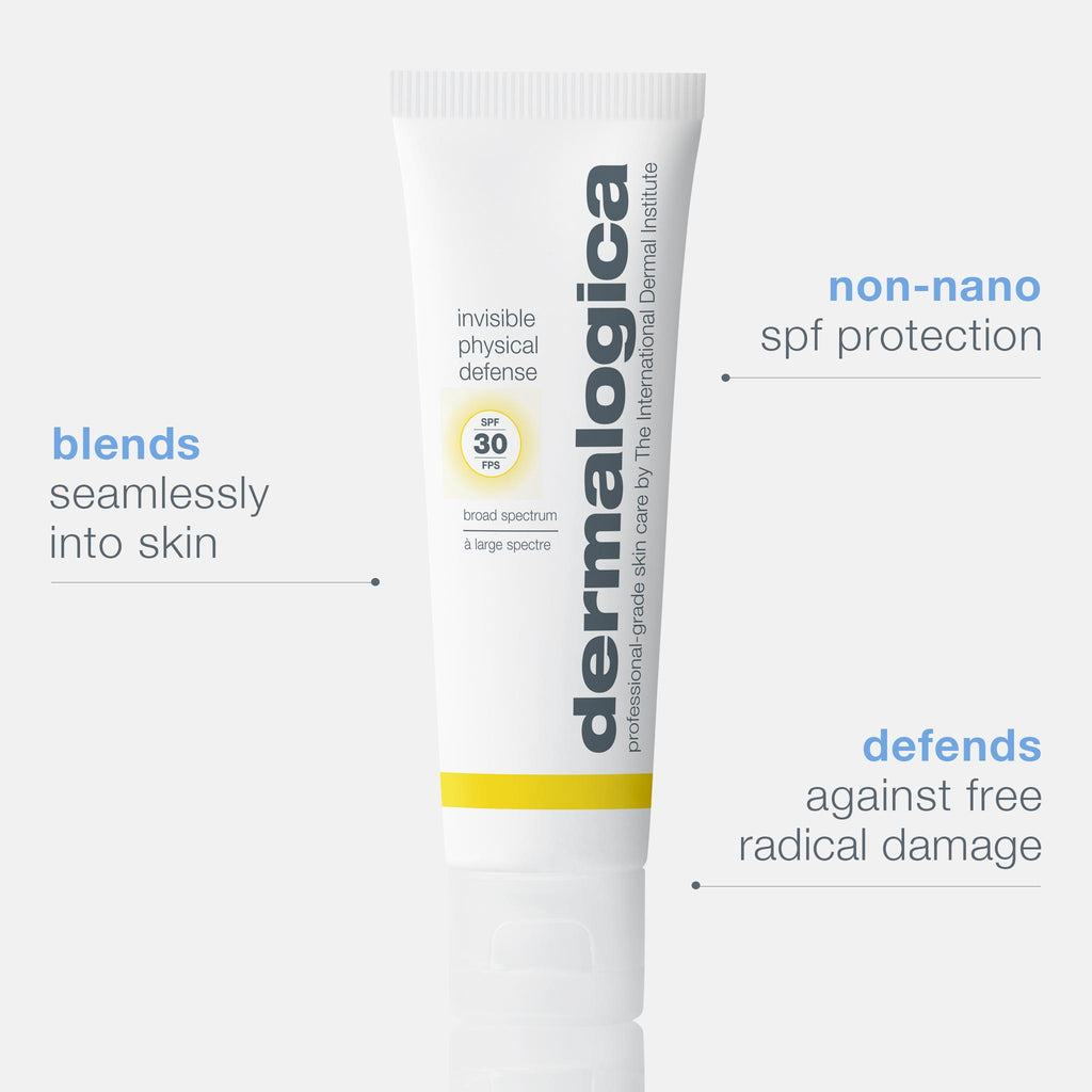 invisible physical defense mineral sunscreen spf30