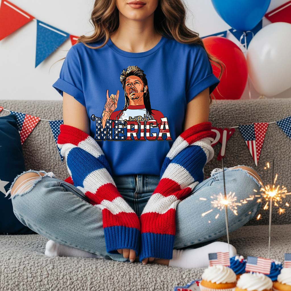 Joe Dirt Simple Loose Round Neck Ladies T-Shirt