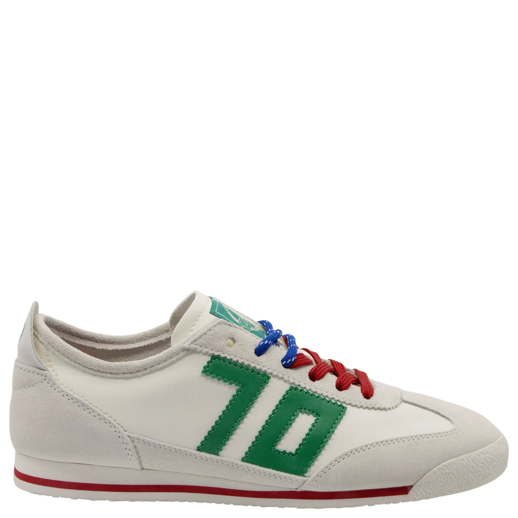 LEON in WHITE GREEN Sneakers