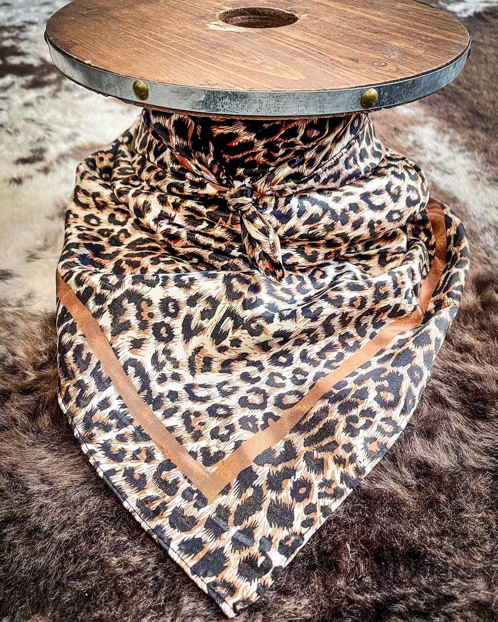 Liberty Leopard Wild Rag