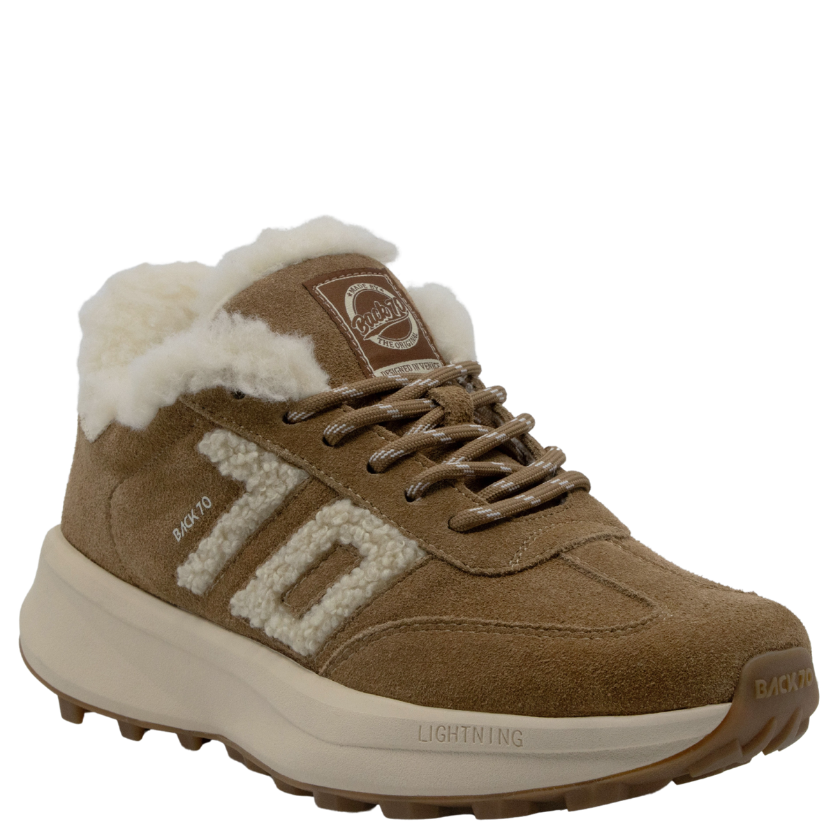 LIGHTNING W26 in TOBACCO BUTTER Sneakers