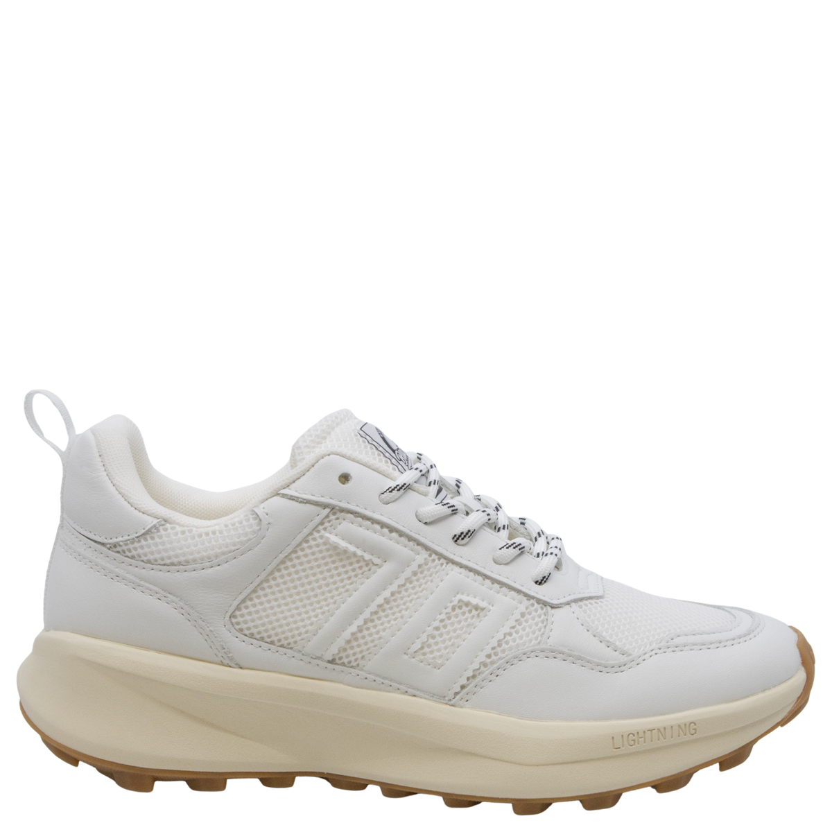 LIGHTNING in WHITE Sneakers