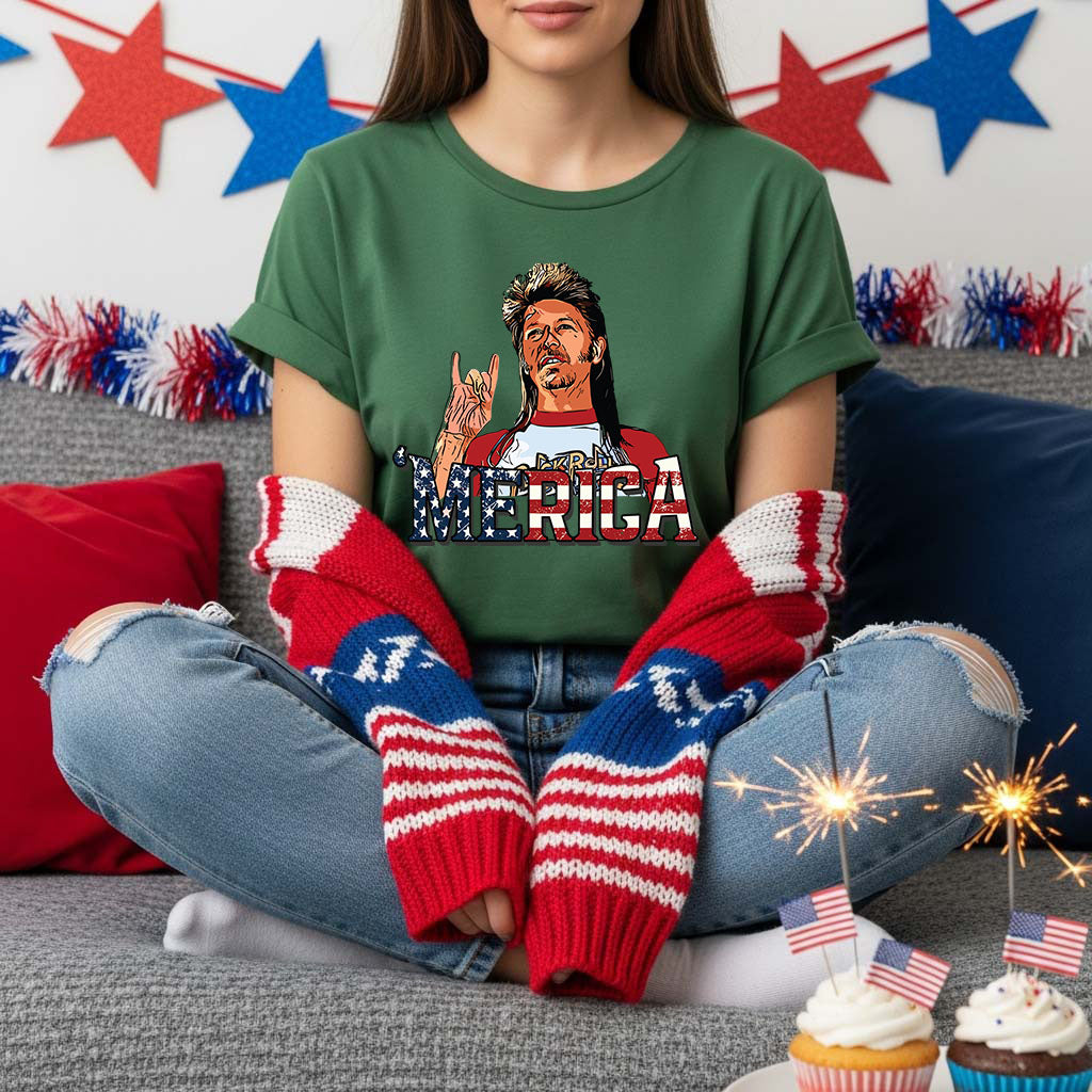 Joe Dirt Simple Loose Round Neck Ladies T-Shirt