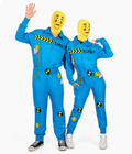 Matching Crash Test Dummy Couples Costumes