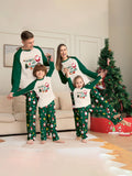 Green Holiday Matching Family Christmas Pajamas | Adults, Kids & Dog Pajamas