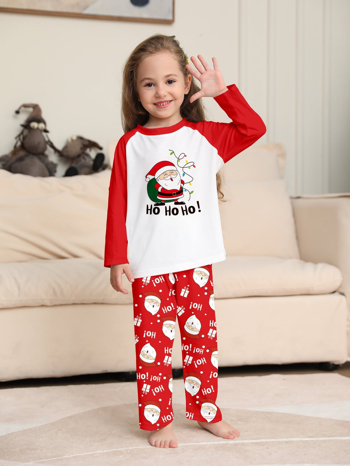 Holiday Christmas Deer Matching Family Christmas Pajamas | Adults, Kids & Dog Pajamas
