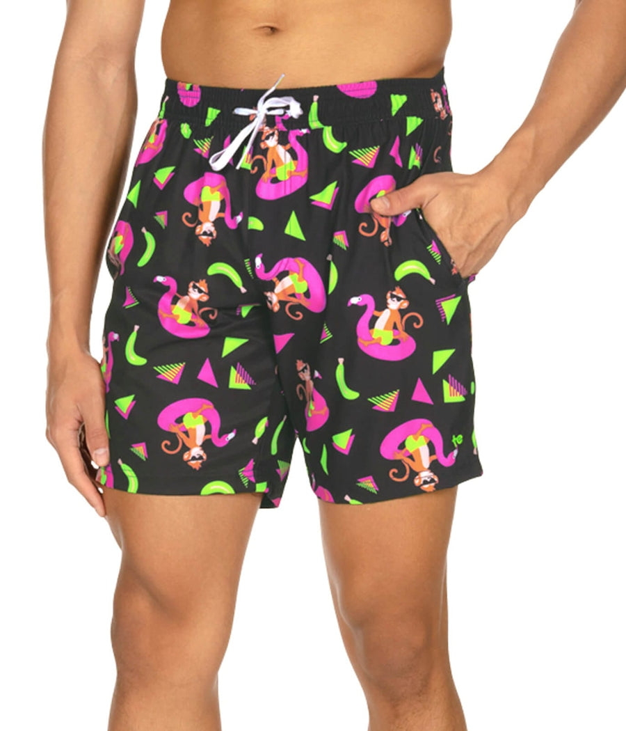 Monkey Business Stretch Swim Trunks - 7.5" Inseam