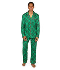 Men's Green Plaid Pajama Set