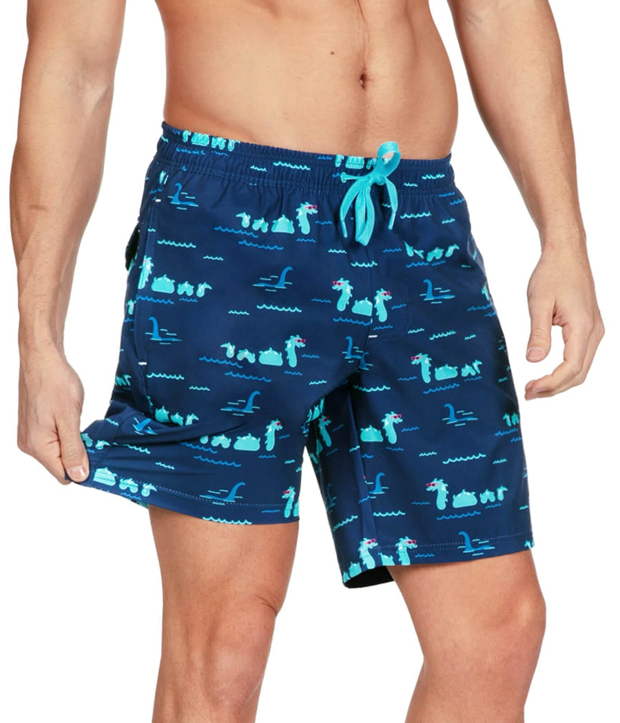 Nothin' But Nessy Stretch Swim Trunks - 7.5" Inseam
