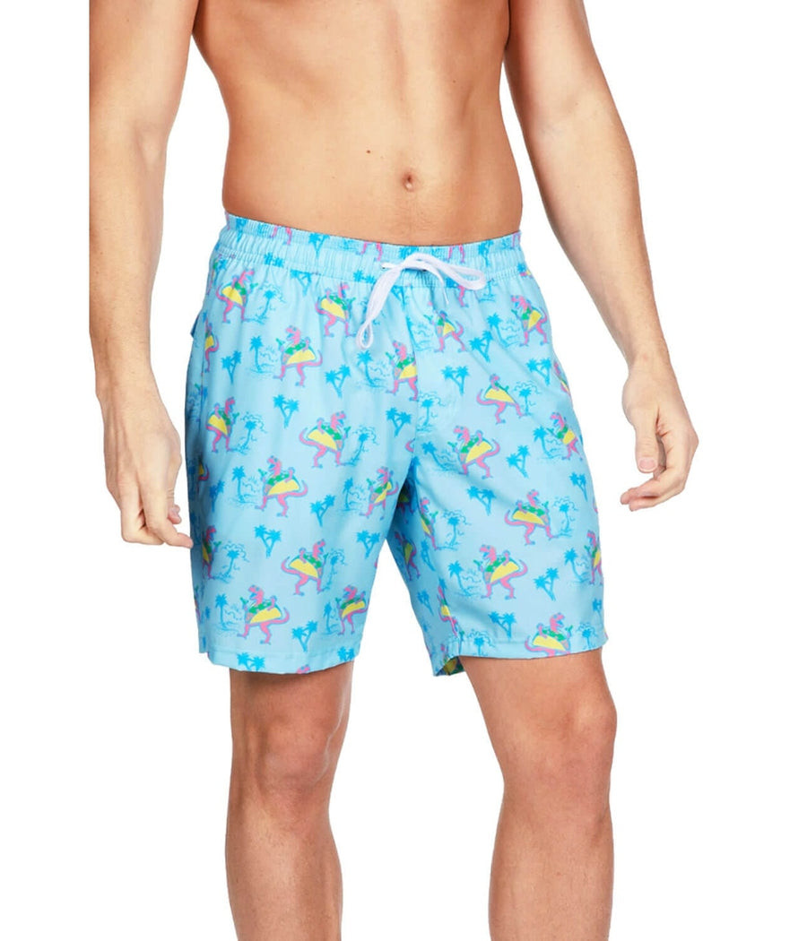 Tacosaurus Stretch Swim Trunks - 7.5" Inseam