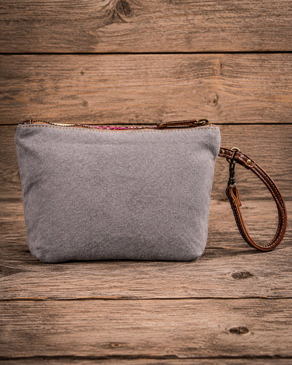 Mia Hair-On Rug Pouch by Myra Bag