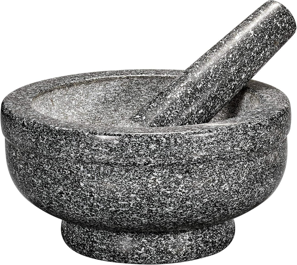 Cilio Giant Granite Mortar & Pestle, 5-Inch Height
