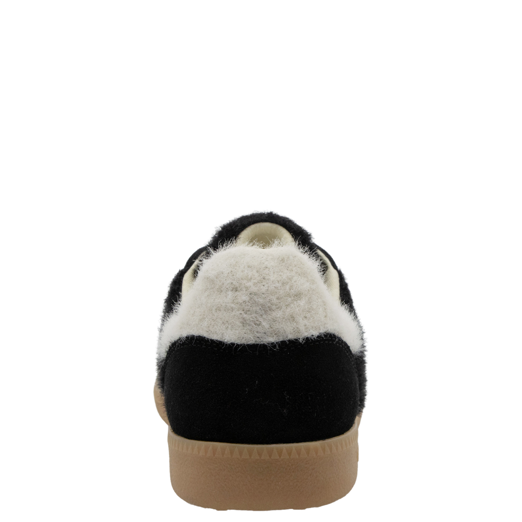 MOHAIR in BLACK BUTTER Sneakers