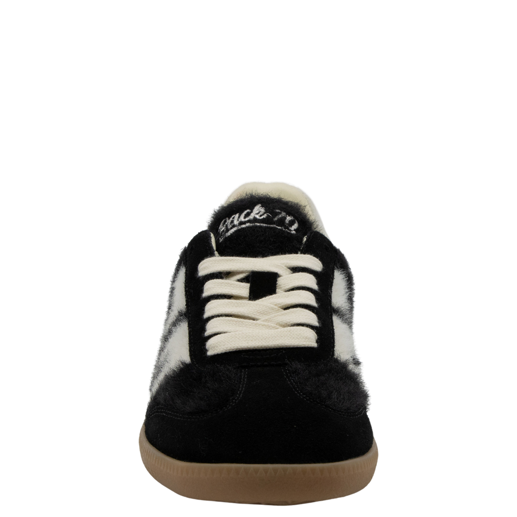 MOHAIR in BLACK BUTTER Sneakers