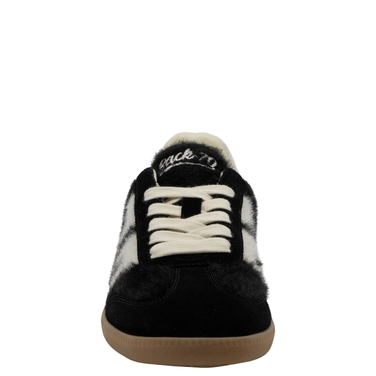 MOHAIR in BLACK BUTTER Sneakers