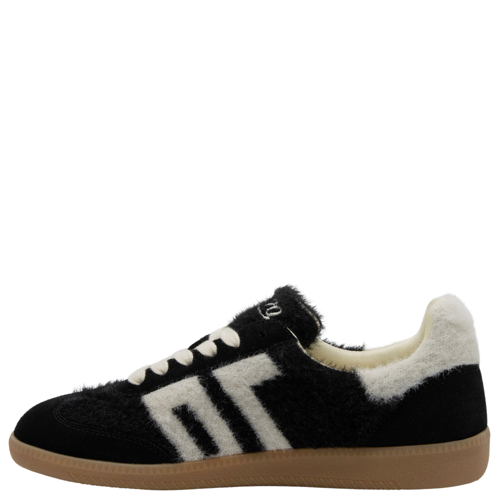 MOHAIR in BLACK BUTTER Sneakers
