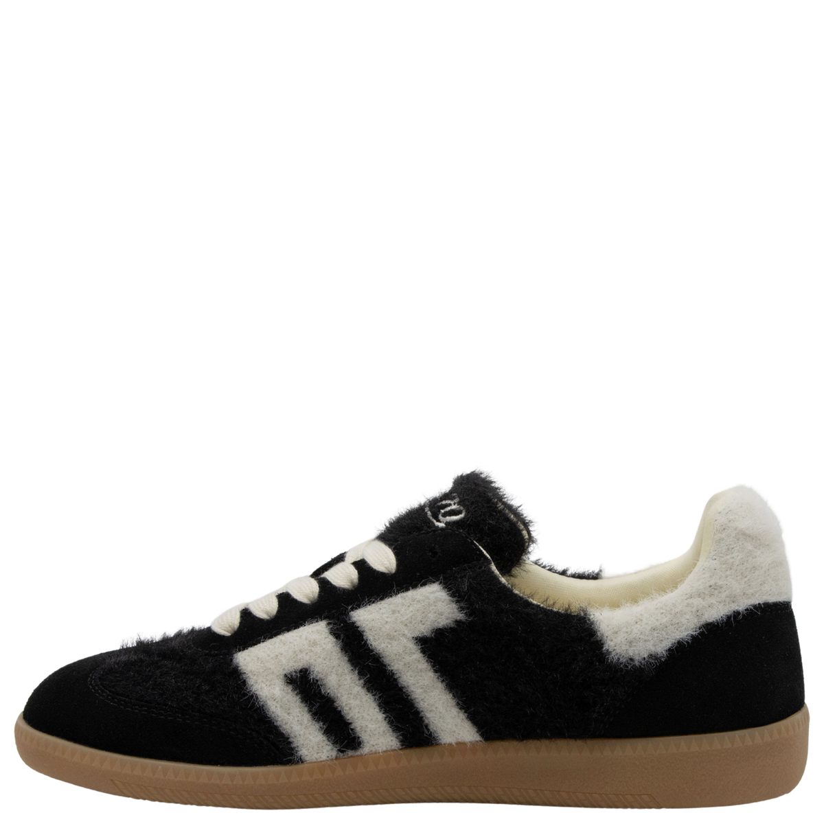 MOHAIR in BLACK BUTTER Sneakers