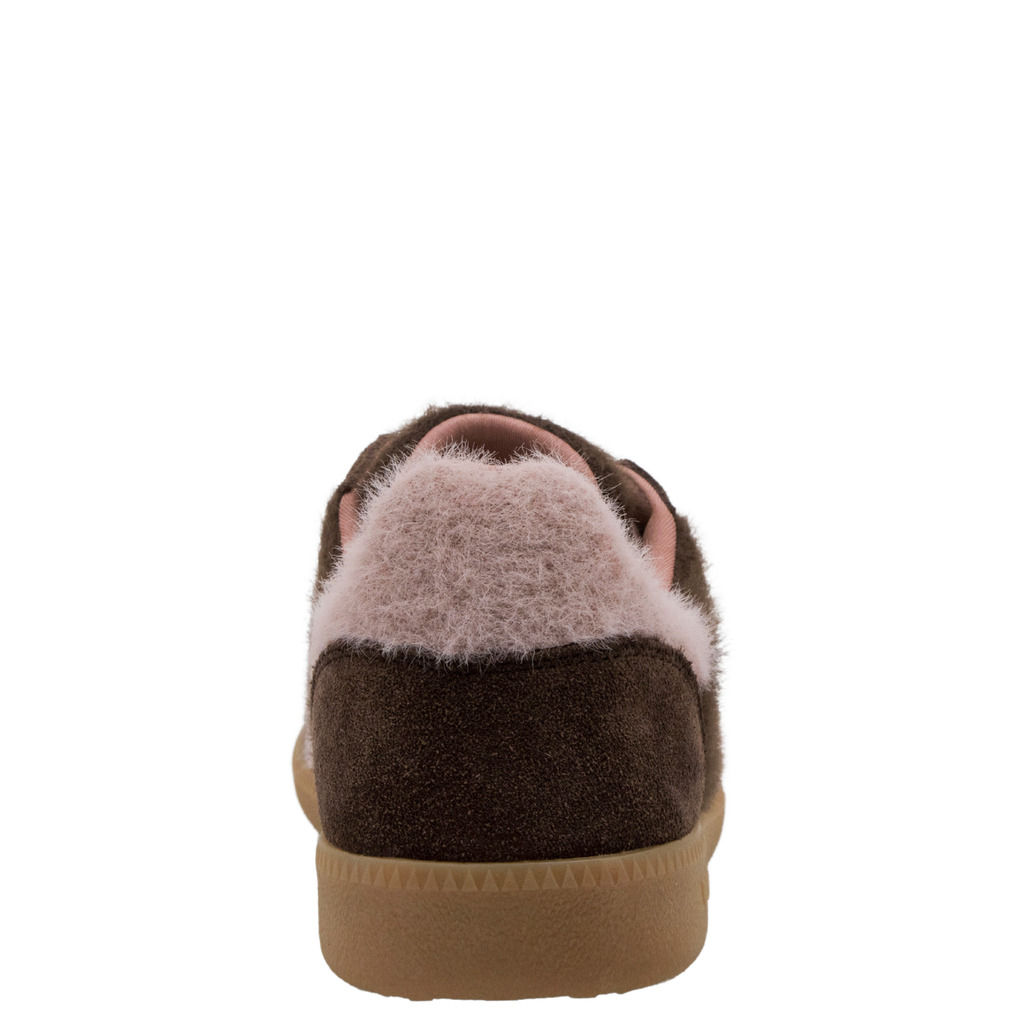 MOHAIR in COFFEE PINK Sneakers