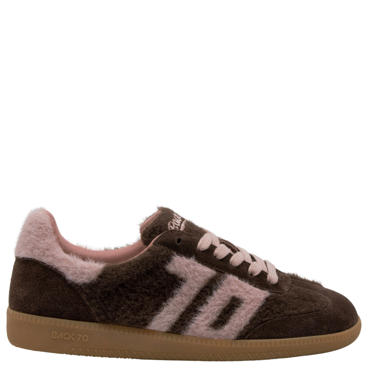 MOHAIR in COFFEE PINK Sneakers