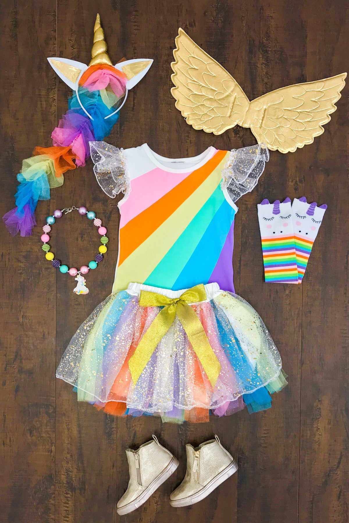 Mom & Me - Unicorn Costume - 4 Piece Set!