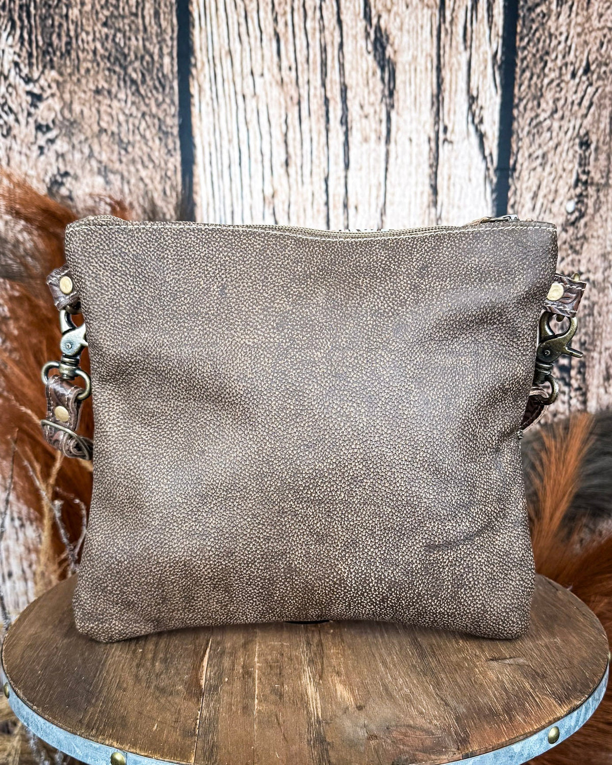 Azure Aesthetic Leather Bag by Myra Bag
