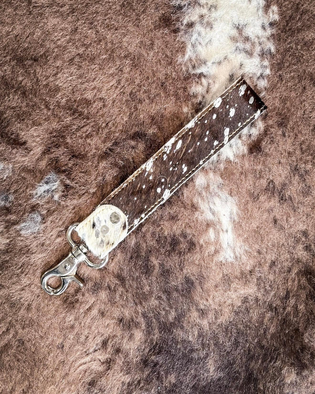 Concho Delight Key Fob in Black & White by Myra Bag