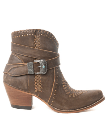 Haley's High Peak Booties by Myra Bag