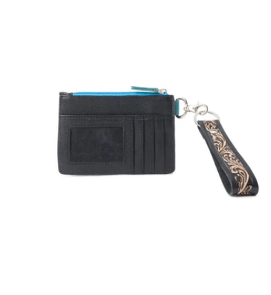 Pride of Prickly Pears Card Holder in Black by Myra Bag