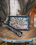 Pride of Prickly Pears Card Holder in Black by Myra Bag