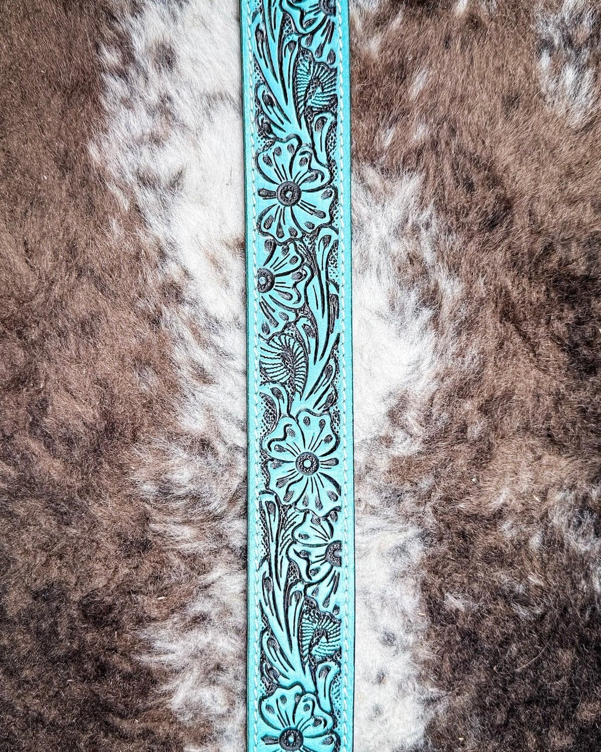 Talon High Desert Belt In Turquoise by Myra Bag