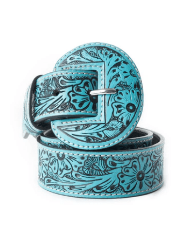 Talon High Desert Belt In Turquoise by Myra Bag