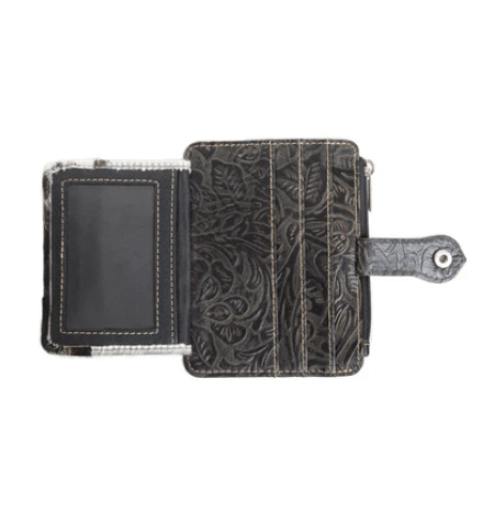 Wonder Trail Card Holder in Black by Myra Bag