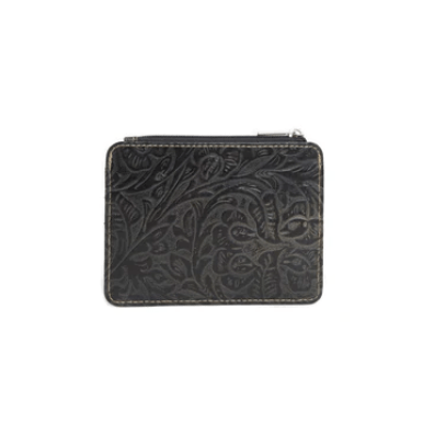 Wonder Trail Card Holder in Black by Myra Bag