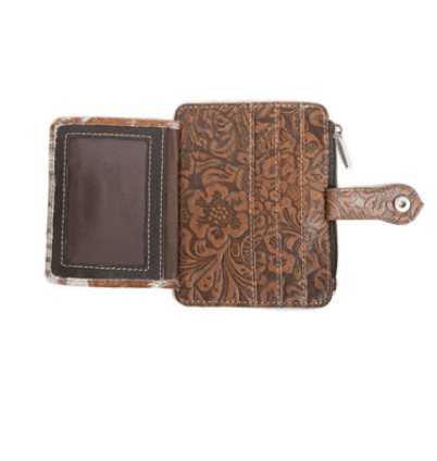Wonder Trail Card Holder in Caramel by Myra Bag