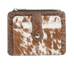 Wonder Trail Card Holder in Caramel by Myra Bag
