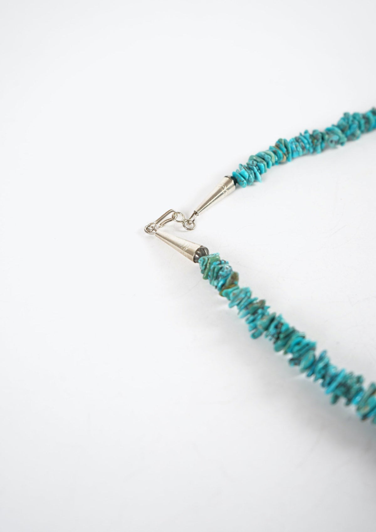 Native Indian Turquoise Disk Necklace