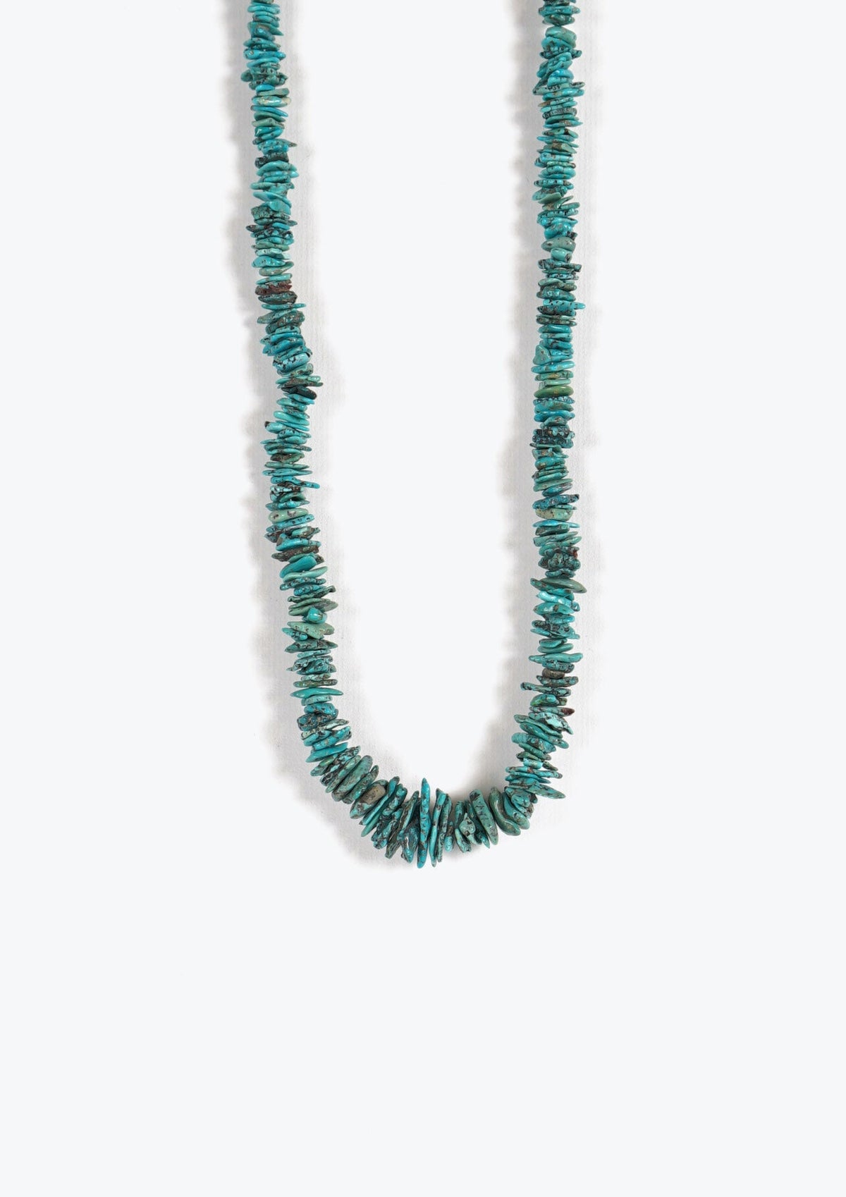 Native Indian Turquoise Disk Necklace