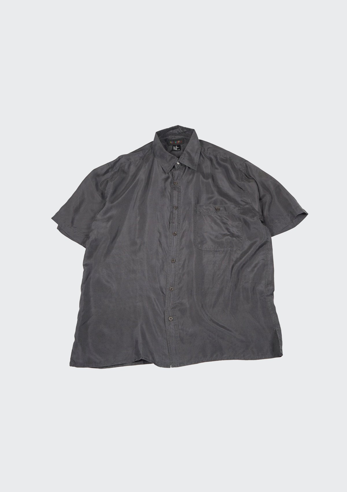 Silk Shirt Short Sleeve / Basic