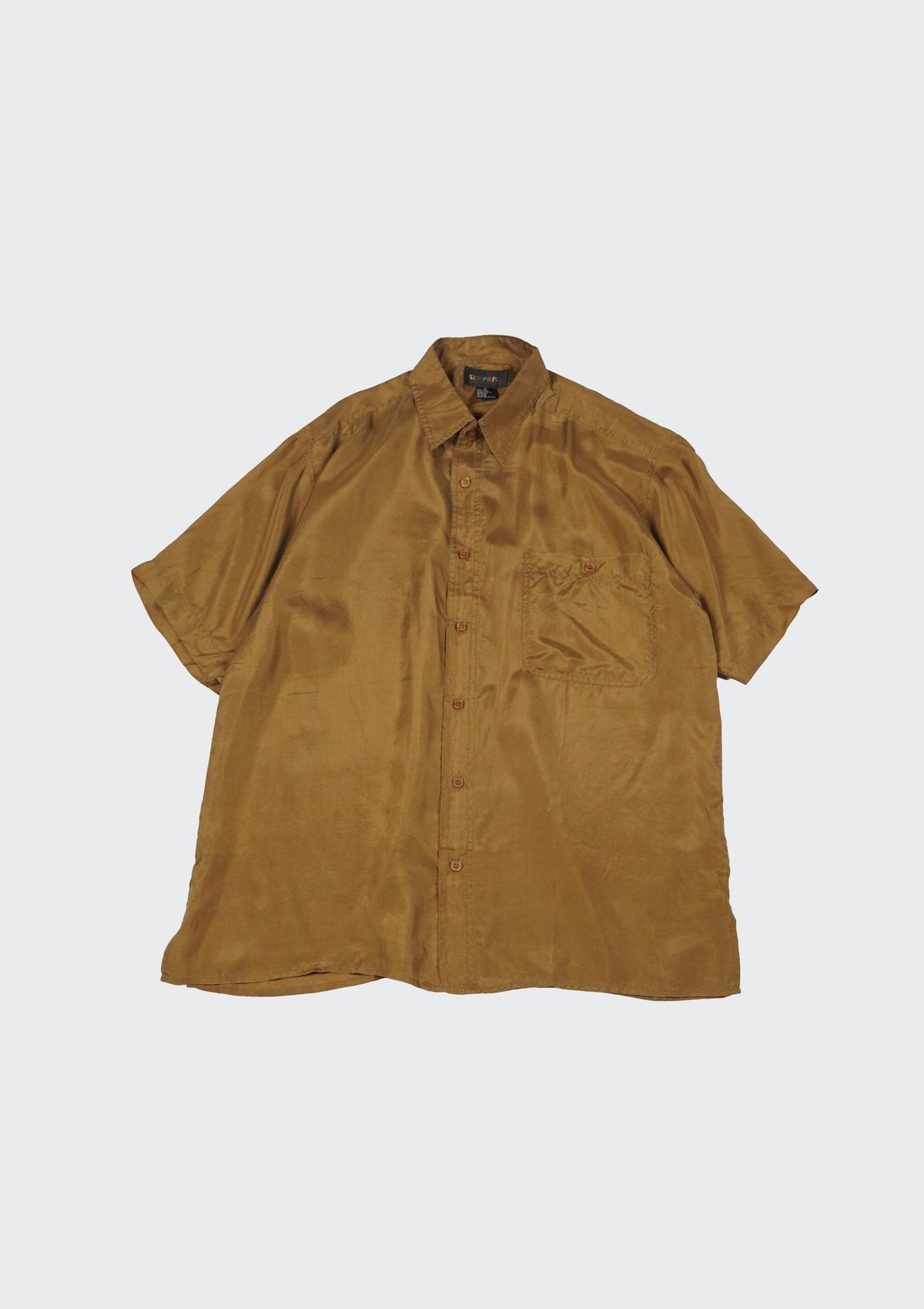 Silk Shirt Short Sleeve / Basic