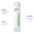 breakout clearing foaming wash