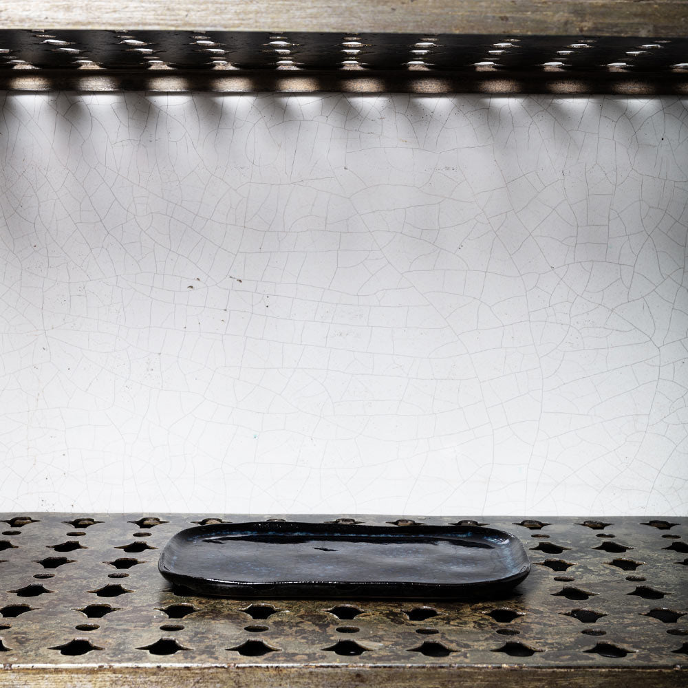 Merci / Plate N° 2 Large / Dark Blue