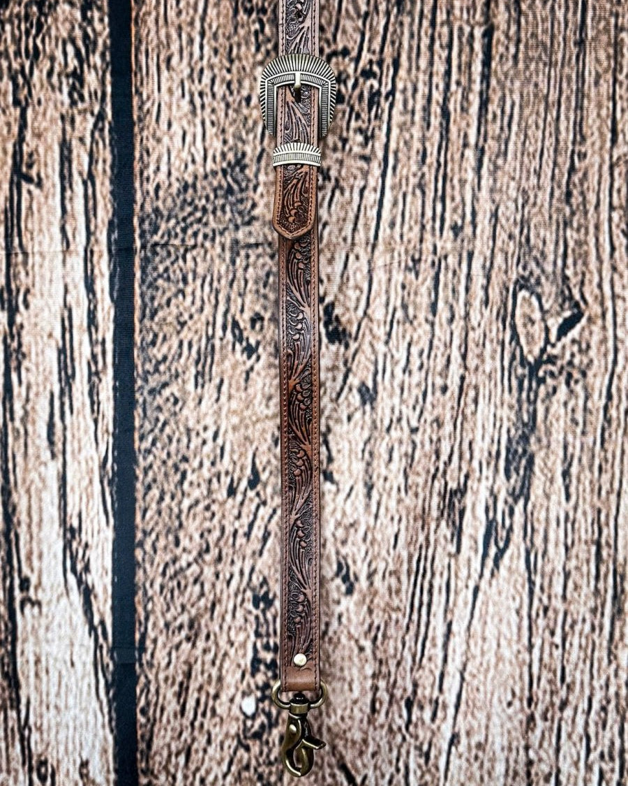 Open Vistas Bag – Tooled Leather & Hair-On Hide Crossbody by Myra Bag