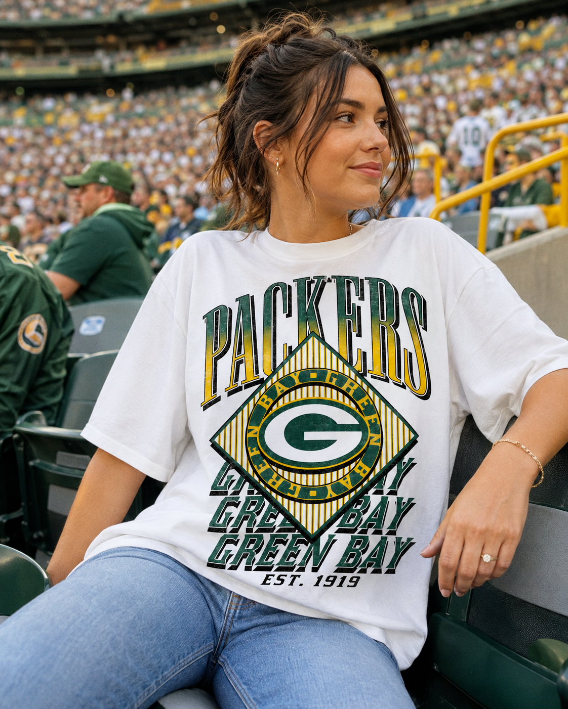 Packers Oversized Tee
